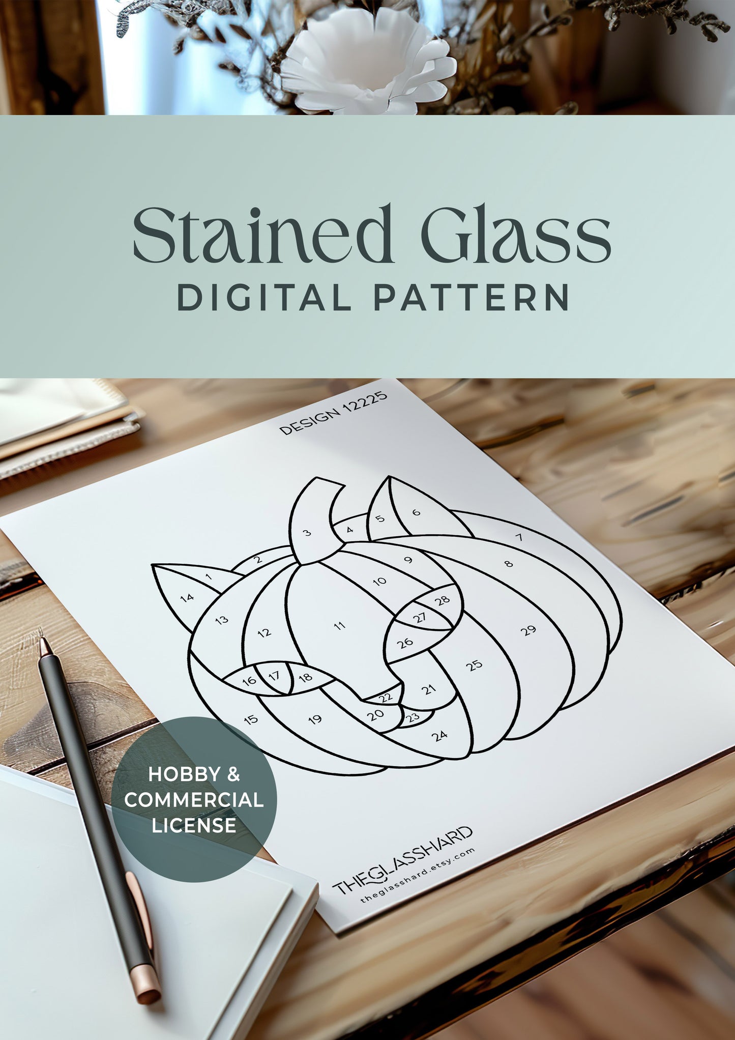 glass pattern
digital download
diy stained glass
stained glass decor
stained glass art
glass suncatcher
stained glass patter
printable pattern
instant download
cat pumpkin
spooky ornament
glass cat
Halloween decor