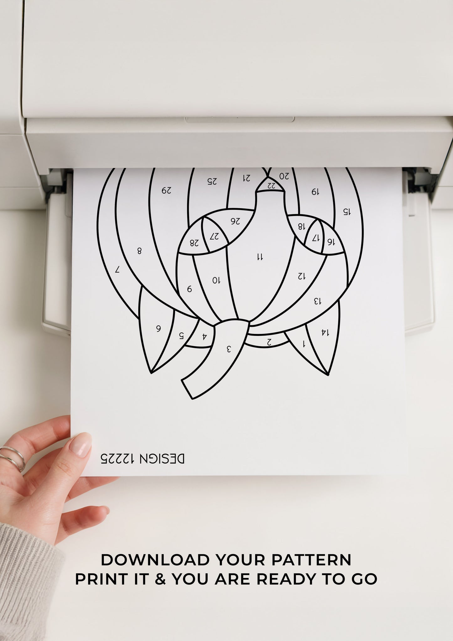 Cat Pumpkin Stained Glass Digital Pattern