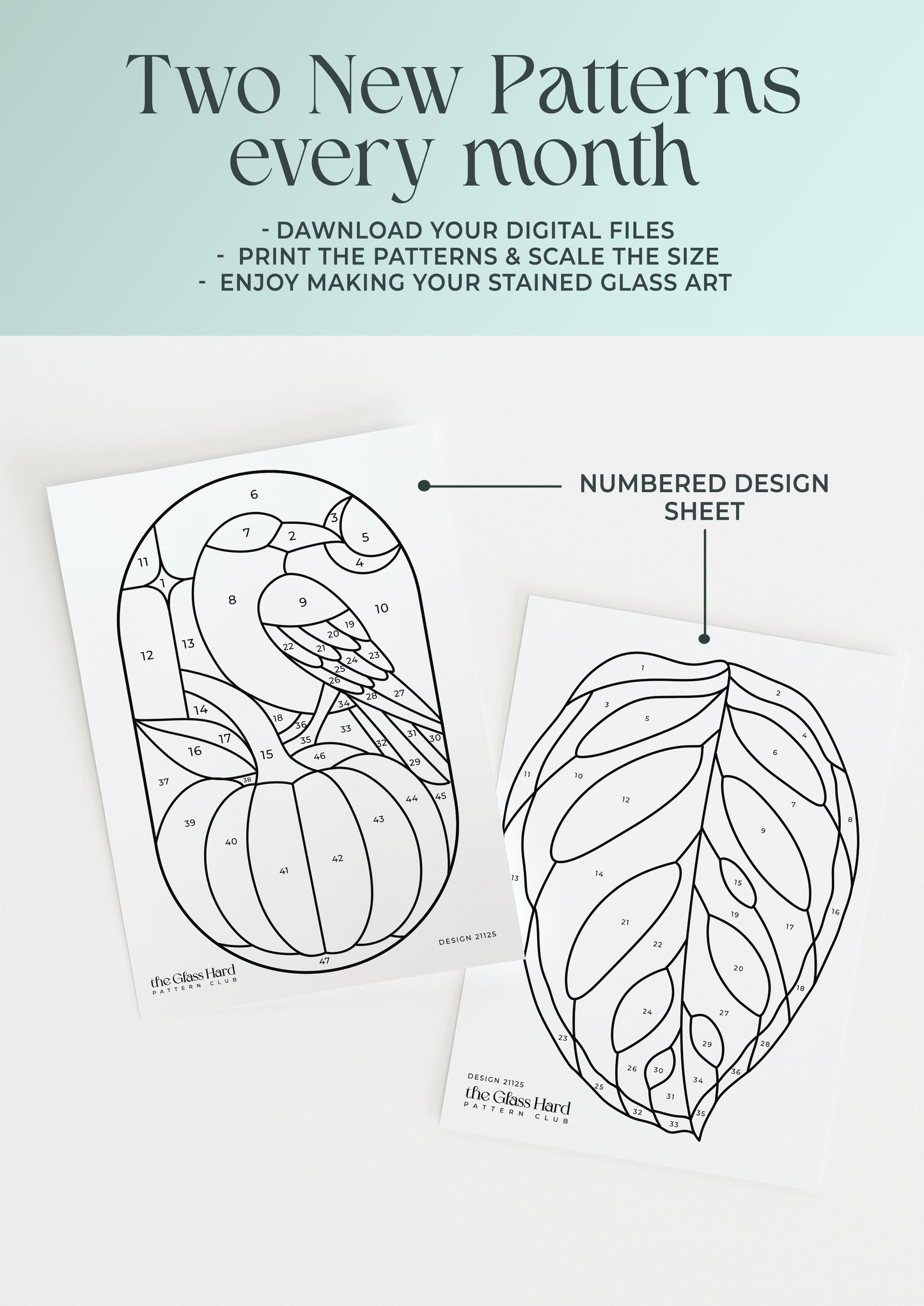 Stained Glass Pattern Club - DIGITAL