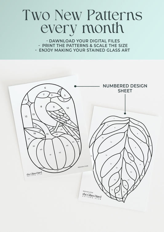 Stained Glass Pattern Club - DIGITAL