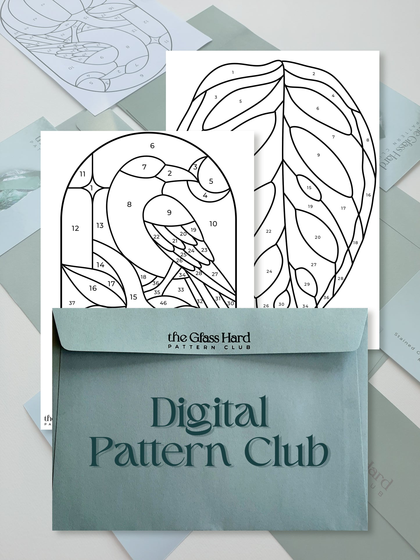 Stained Glass Pattern Club - DIGITAL