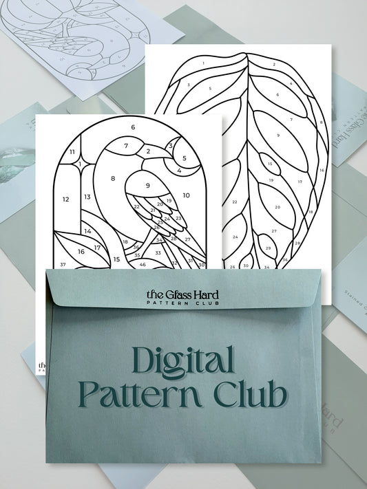 Stained Glass Pattern Club - DIGITAL